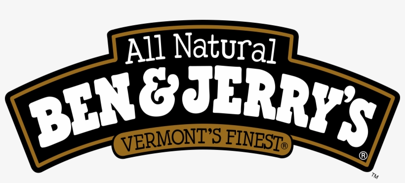Ben And Jerrys 4 Logo Png Transparent - Logo Ben & Jerry's, transparent png
