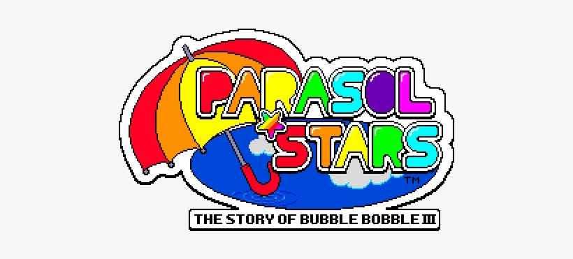 Taito - Parasol Stars Logo, transparent png