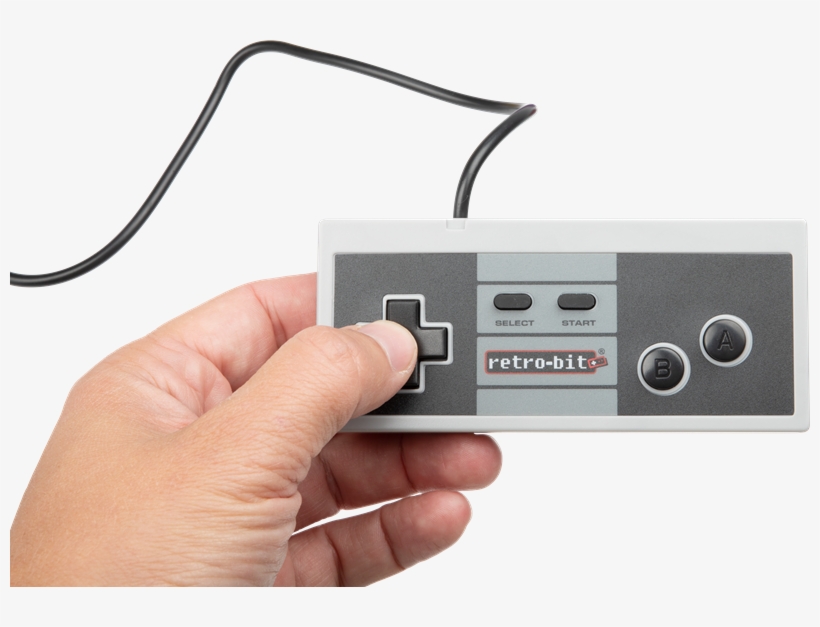 Nes Classic Controller Usb - Retro Bit Rb-nes-7482 Nes Wire, transparent png