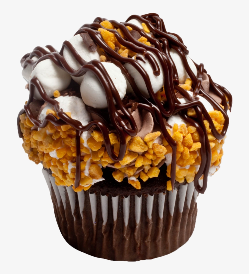 Smores Cupcake - Smores Cupcake Png, transparent png