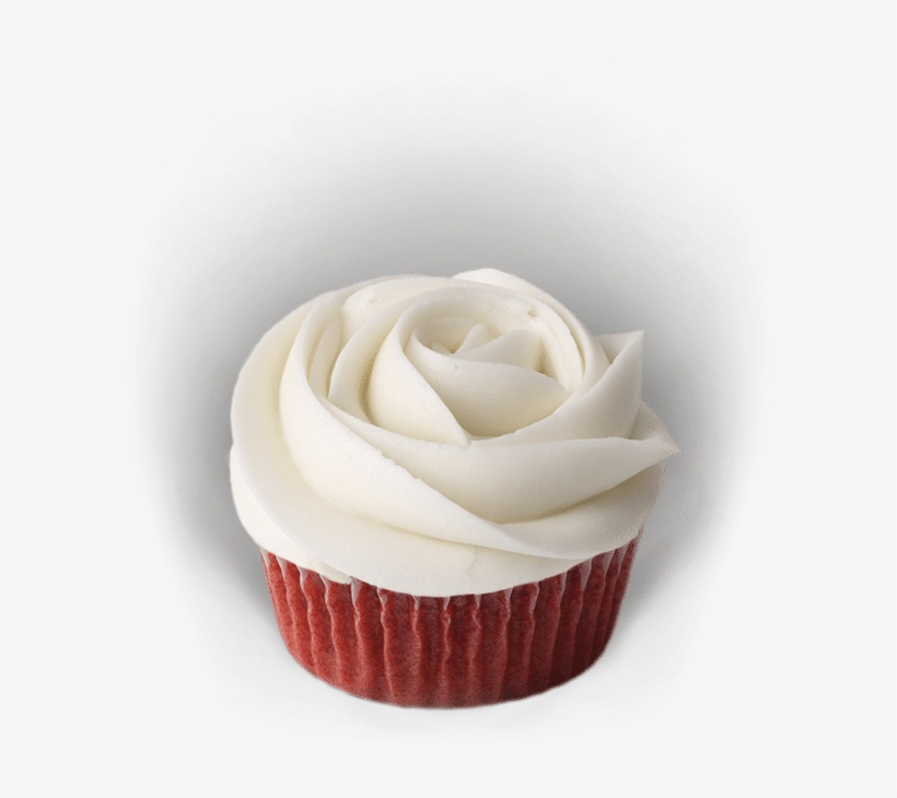 Dozen White Rose Cupcake Box - Cupcake, transparent png