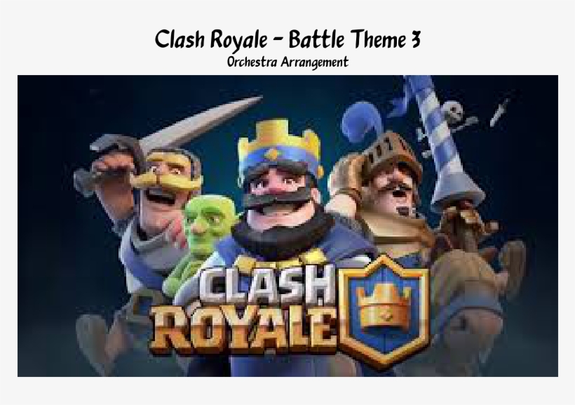 Battle Theme 3 Sheet Music 1 Of 24 Pages - רקע של Clash Royale, transparent png