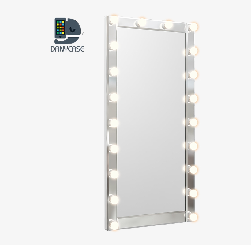 Big Vanity Mirror With Light Hollywood Makeup Mirror - Light, transparent png