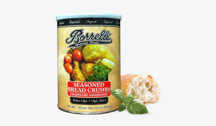 15oz Seasoned Bread Crumbs - Borrelli Pomace Oil 3l, transparent png
