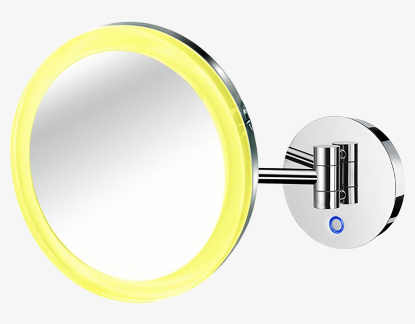Touch Sensor Makeup Mirror ○size - Circle, transparent png