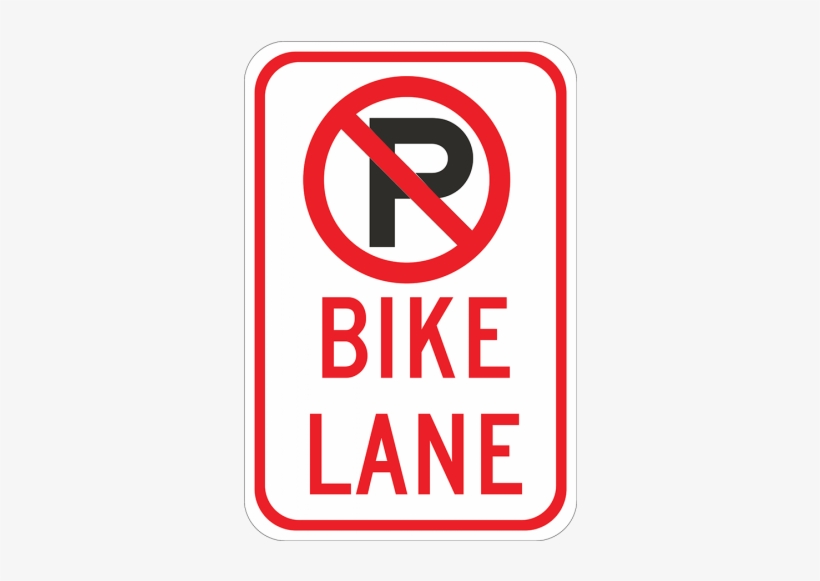 No Parking In Bike Lane, transparent png