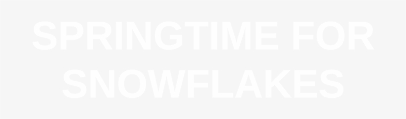 Springtime For Snowflakes 'social Justice' And Its - My Crush Sees This I Ll Say Game Over, transparent png