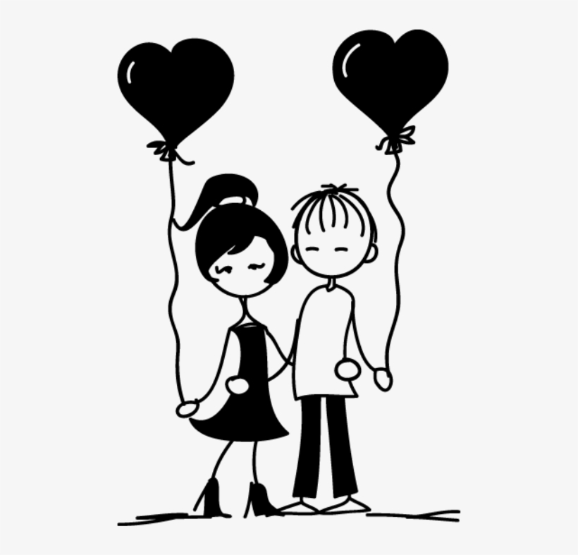 ¿adolescentes Enamorados - Romantic Wall Stickers For Bedroom, transparent png