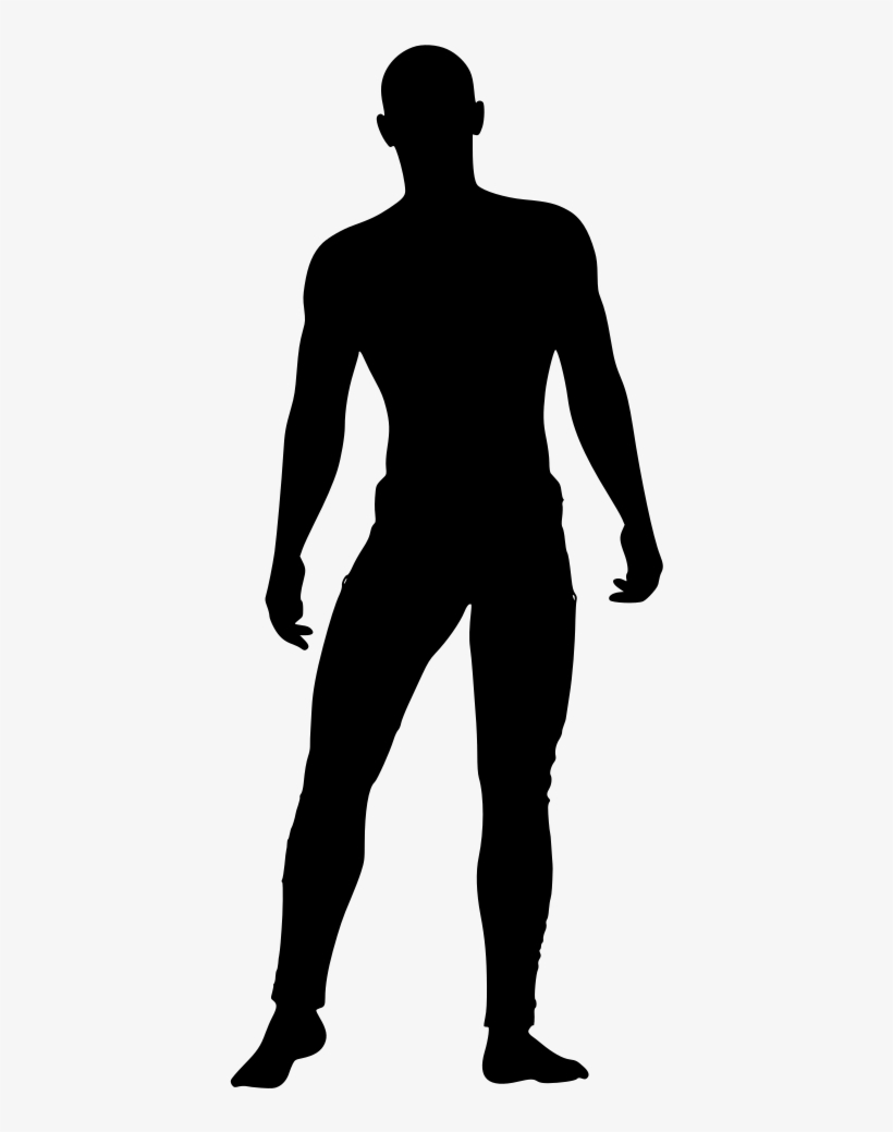 Download Png - Guy Black Transparent Background, transparent png