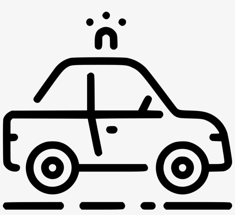 Police Car - - Sustainable Transportation Icon, transparent png