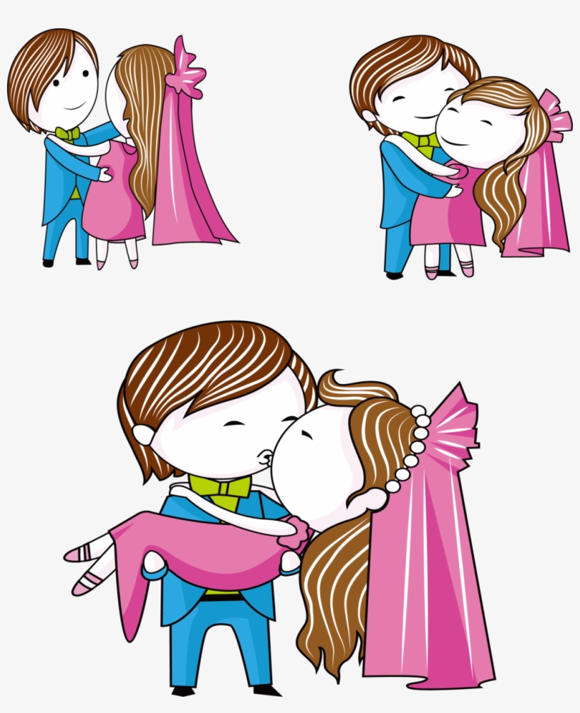 Cartoon Saliendo Dia De Los Enamorados - Dating, transparent png