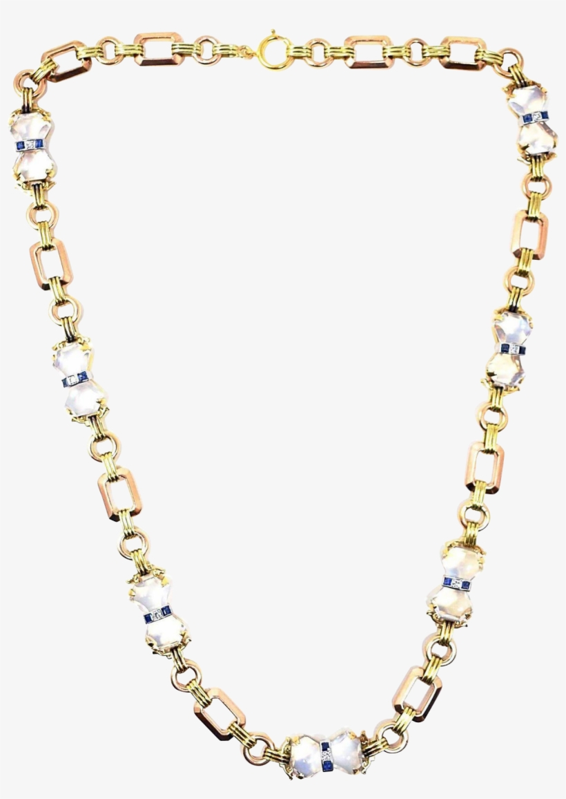Tiffany & Co - Golden Gold Rudraksha Chain, transparent png