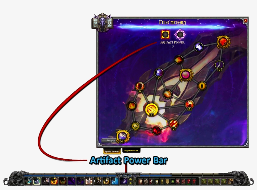 For Example, I Will Mention Three Of The Relics You - Wow Artifact Power Bar, transparent png