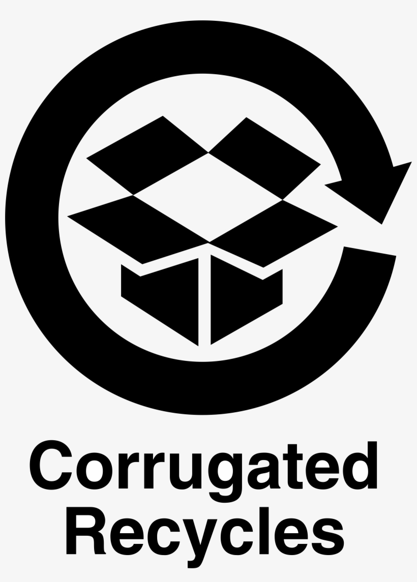 Corrugated Recycles Logo Png Transparent - Corrugated Recycles Logo Png, transparent png
