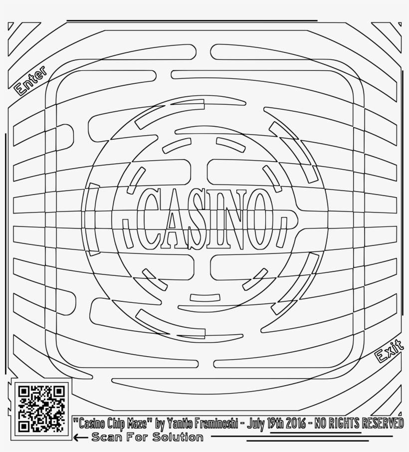 This Free Icons Png Design Of Casino Chip Coloring, transparent png