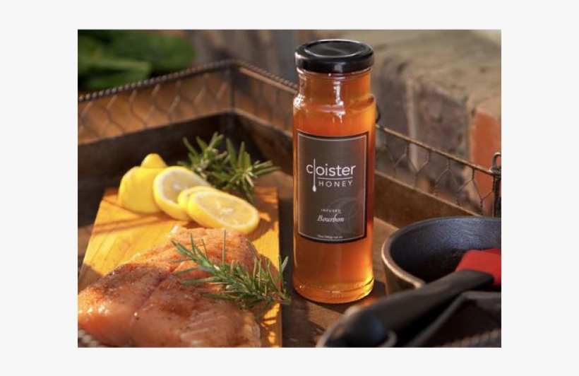Bourbon Infused Honey Cloister Honey - North Carolina, transparent png
