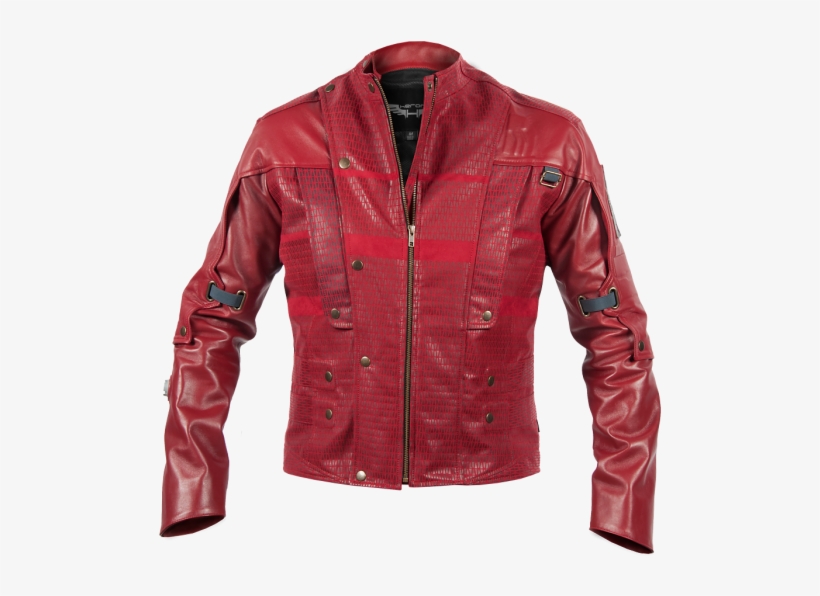 Guardians Of The Galaxy Peter Quill Star Lord Chris - Leather Jacket, transparent png
