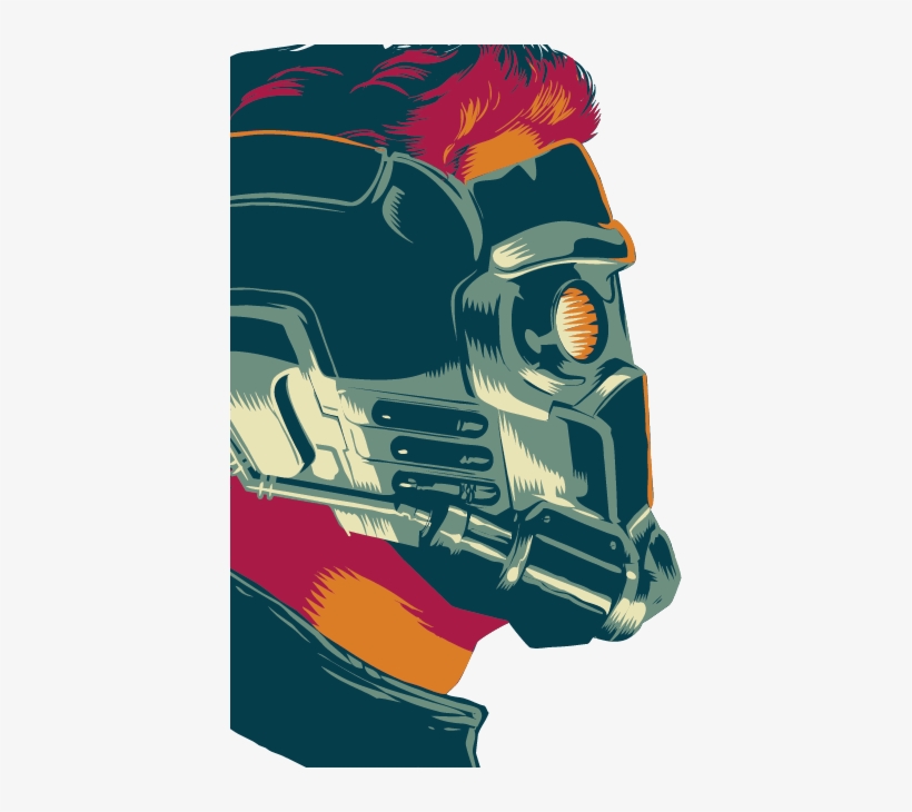 Starlord - Guardians Of The Galaxy Clear Case, transparent png