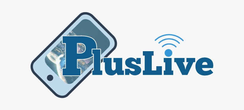 Plus Live Logo - Graphic Design, transparent png