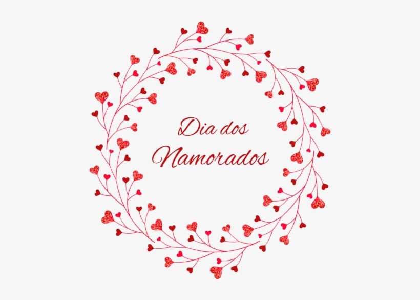 Dia Dos Namorados Tarjeta De Saludo Con Una Corona - Circle, transparent png