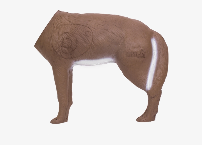 Howling Coyote 3d Archery Target Replacement Body - Delta Mckenzie Intruder 3d Deer Target, transparent png