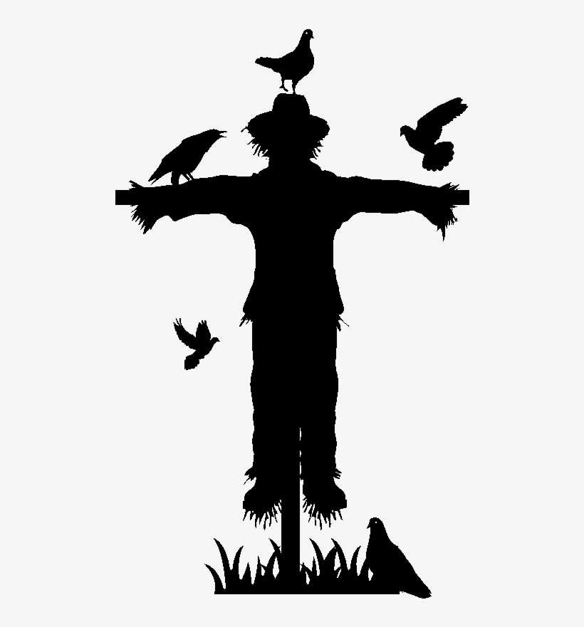 Sticker Silhouette Epouvantail Ambiance Sticker Kc3808 - Wizard Of Oz Silhouette Tin Man, transparent png