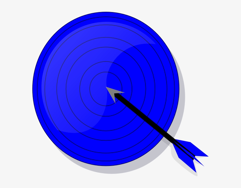 Blue Target Svg Clip Arts 600 X 559 Px, transparent png