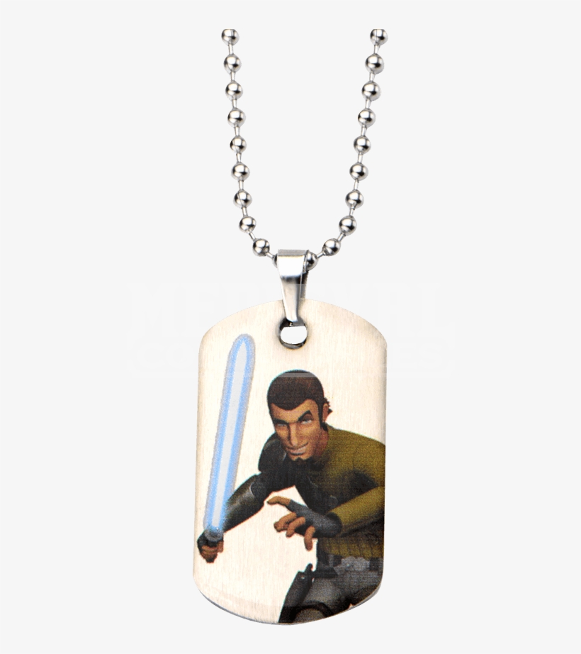 Star Wars Rebels Kanan Kids Dog Tag Necklace, transparent png