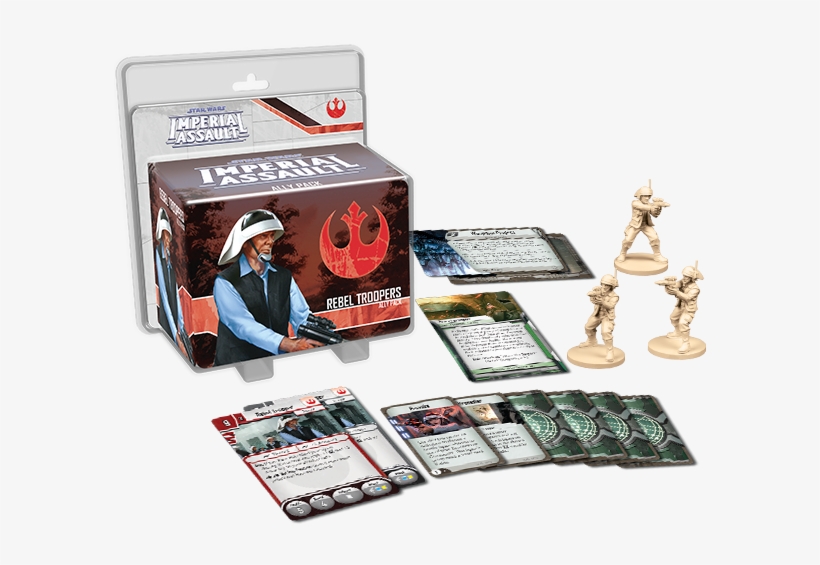 Imperial Assault Rebel - Star Wars Imperial Assault Rebel Saboteurs Ally Pack, transparent png