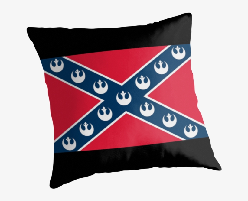 Star Wars Rebel Flag" Throw Pillows By Xanaman - Drawing, transparent png