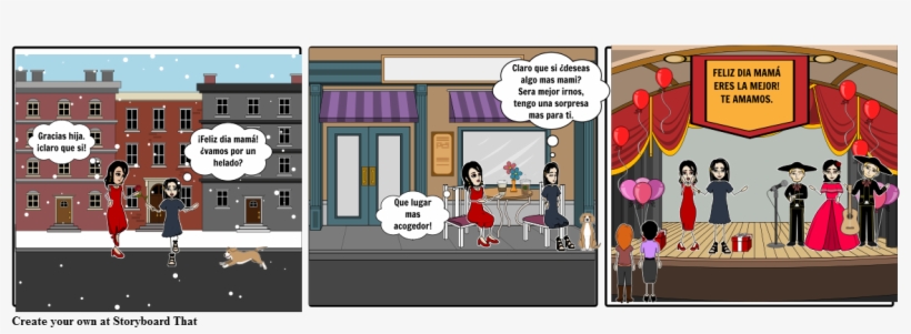 Dia De La Madre - Cartoon, transparent png
