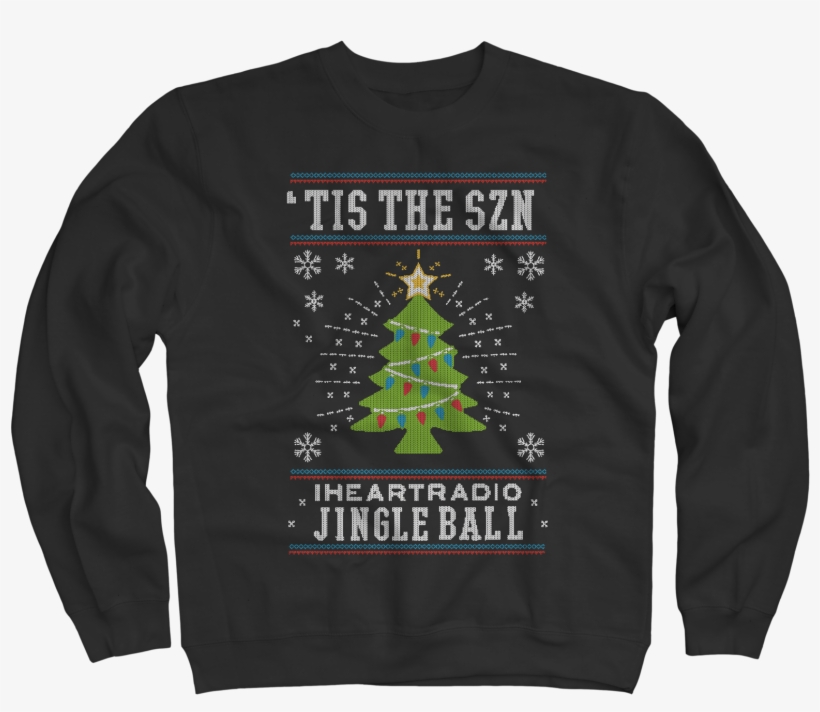 2017 Jingle Ball Tour Black Holiday Sweater $40 - Musicians Merch, transparent png
