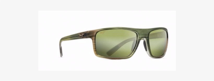 Maui Jim Byron Bay Sunglasses In Matte Green Stripe - Maui Jim Byron Bay, transparent png