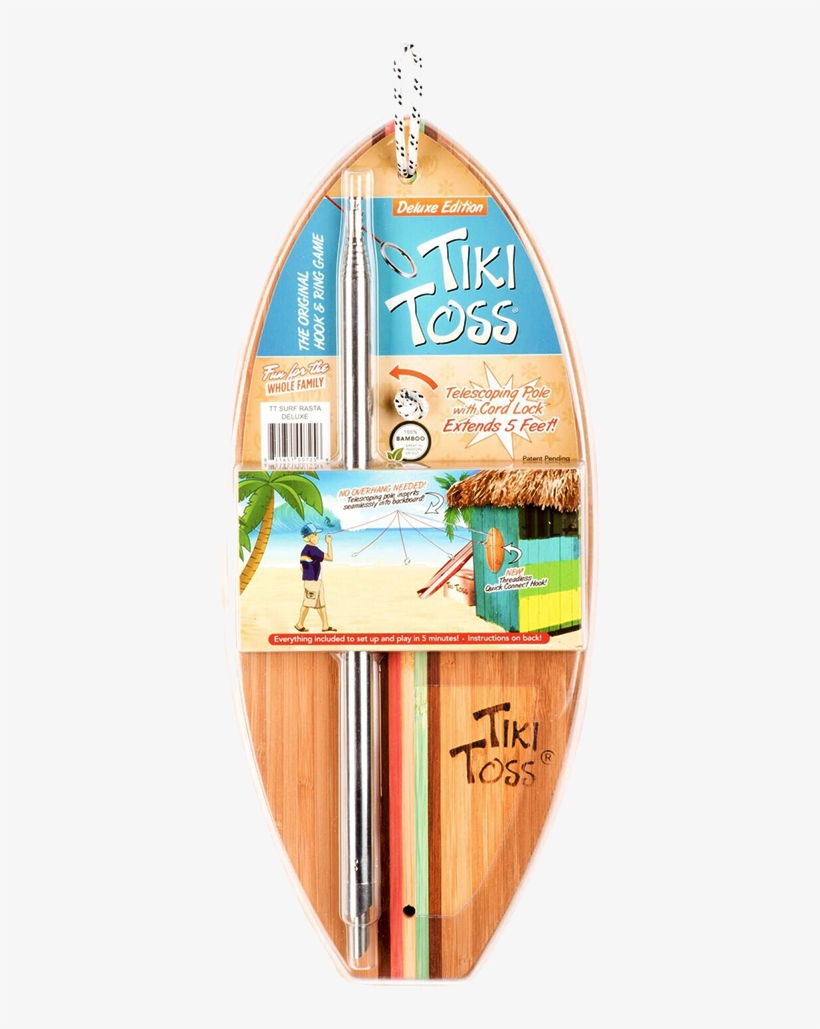 Tiki Toss Deluxe Ring Toss Game With Telescoping Pole, transparent png