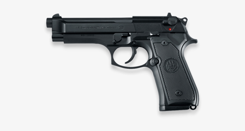 92 M9 Pistol, Black - Regent Br9, transparent png