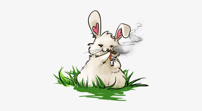Easter Bunny Rabbit Flower Mammal Domestic Rabbit Rabits - Blazing Bunny, transparent png