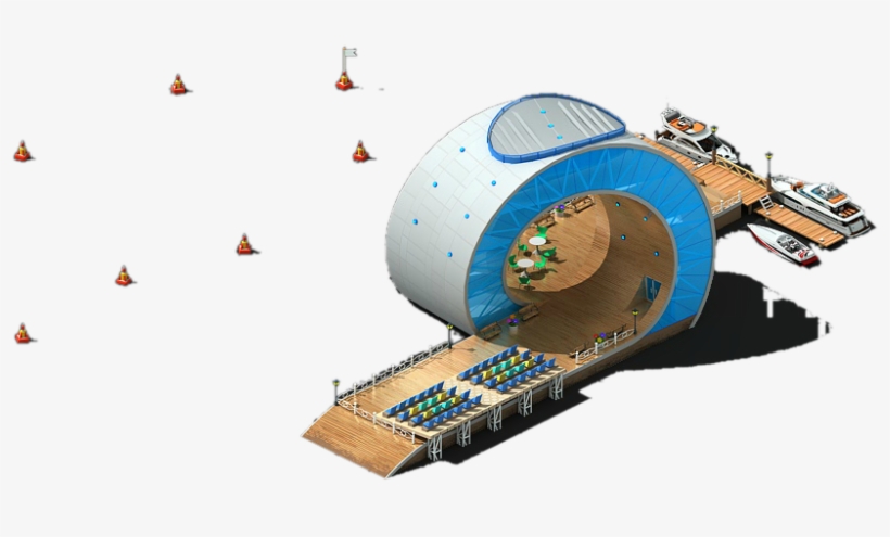 Speedboat Route L2 - Building, transparent png