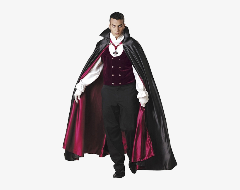Halloween Costume Free Png Image - Vampire Costume Men, transparent png
