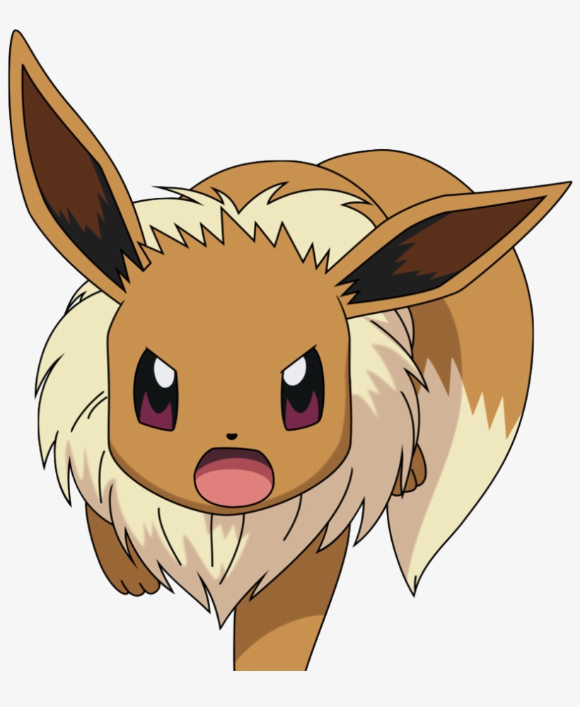 View Eevee Leak Megas , - Angry Eevee Png, transparent png