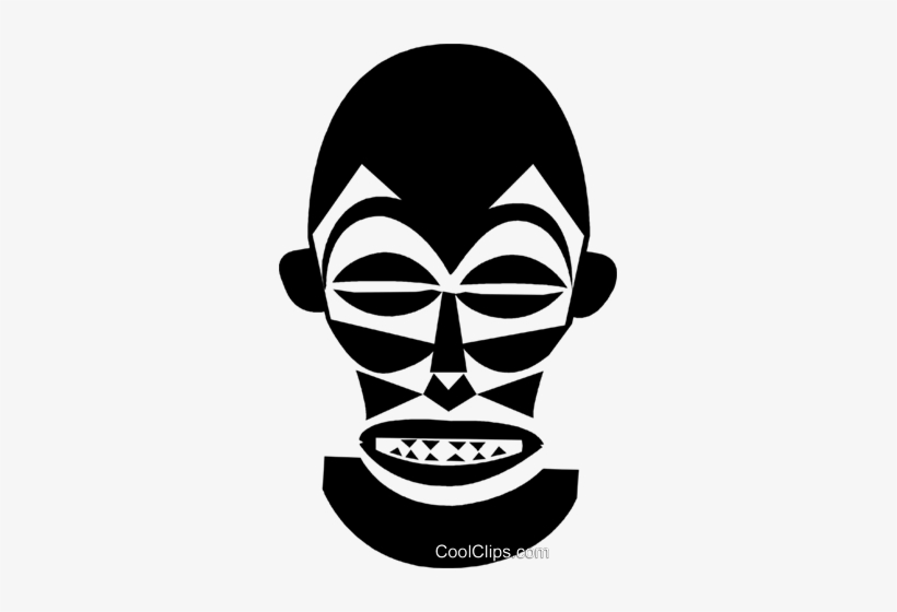 African Masks - Maschere Tribali Png, transparent png