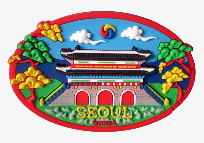 Seoul, South Korea - South Korea Fridge Magnet, transparent png