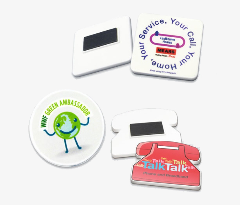 Printed Recycled Fridge Magnet 45mm - Green Ambassadors, transparent png