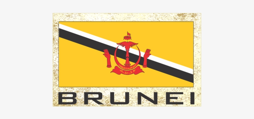 Novelty Fridge Magnets - Brunei Flag, transparent png