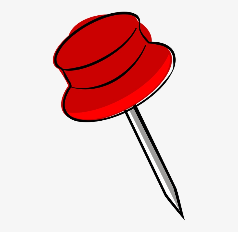 Drawing-pin, Pushpin, Push Pin, Tag, Thumbtack, Office - Pin Desenho, transparent png