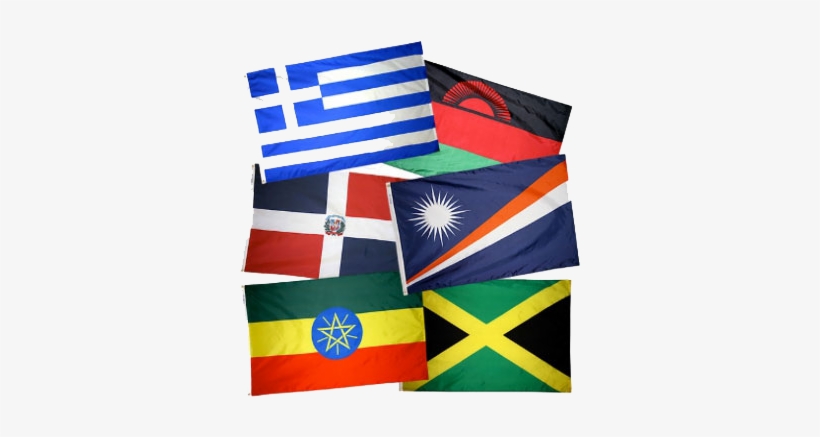 Country Flags L-q - Eder Flag 3 Ft. X 5 Ft. O.a.s. Member Flag Set For, transparent png