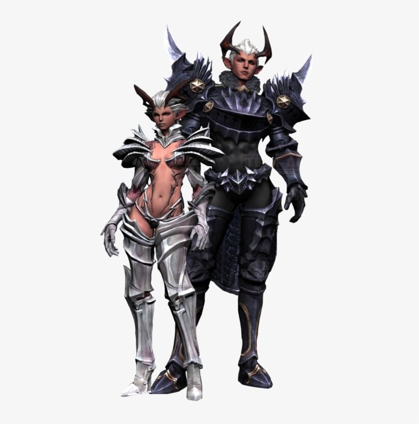 Video Game Renders Png - Men Vs Women Armor, transparent png