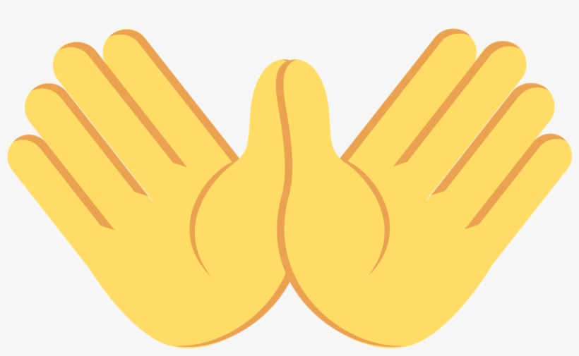 5 Emojis Meaning I Bet You Were Using Wrong Before - Open Hands Emoji Png, transparent png