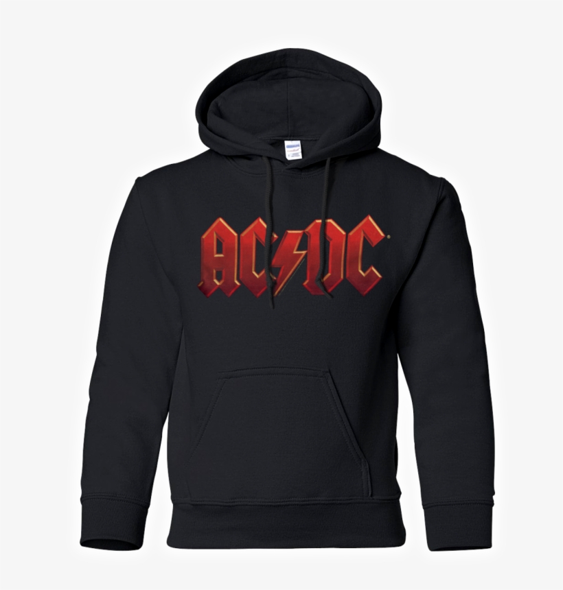 Ac/dc Hooded Sweater Red Logo Hoodie Acdc Australian - Halloween Pumpkin Face Youth Hoodie Sweatshirt Jack, transparent png
