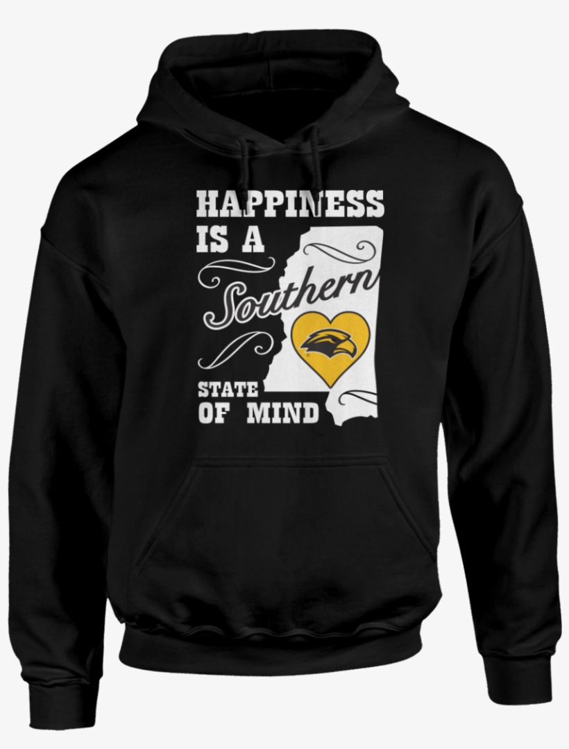 Southern Miss Golden Eagles - Capital D Print - Adult Hoodies, transparent png