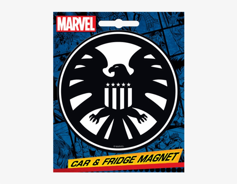 S - H - I - E - L - D - Emblem Magnet - Ata-boy Marvel Comics Die-cut S.h.i.e.l.d. Insignia, transparent png